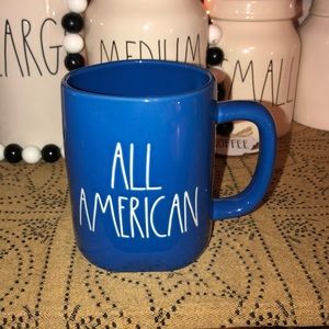 Rae Dunn ALL AMERICAN Mug Blue